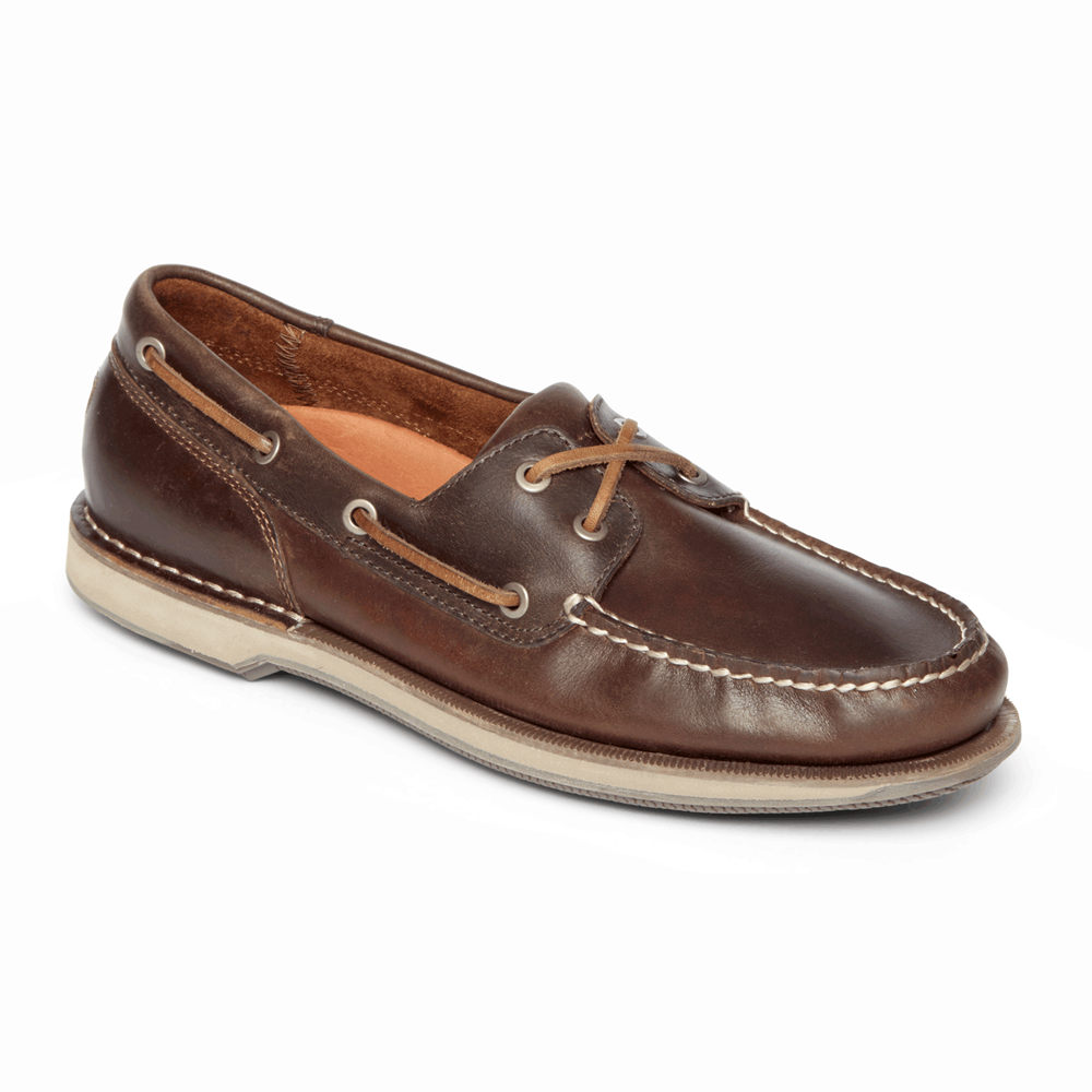 Sapatos De Vela Rockport Homem Marrom - Perth - 80369JQMD